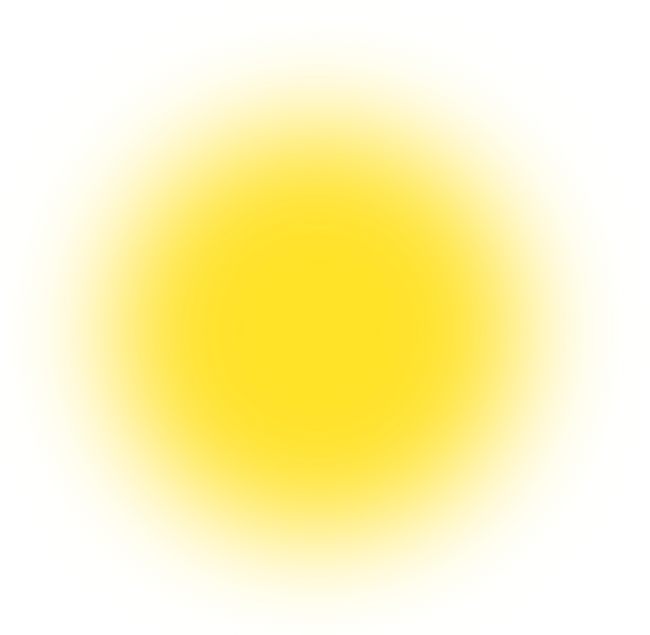 Yellow blur circle